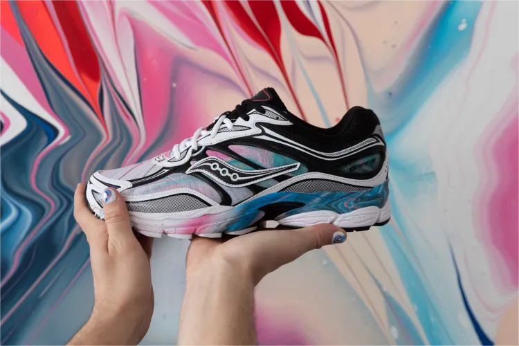 Saucony unveils exclusive collaboration with artist callen schaub